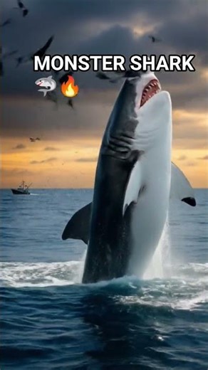 monster shark#shortsfeed #shortvideo #ai #shorts