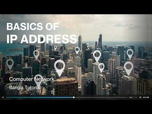 Introduction to IP & IPv4 Addressing in computer network in bangla | Basics of IP address in bangla.