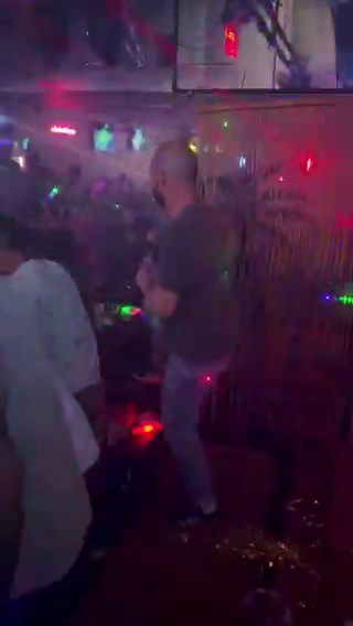 No one has more fun than my husband at his own event 😂