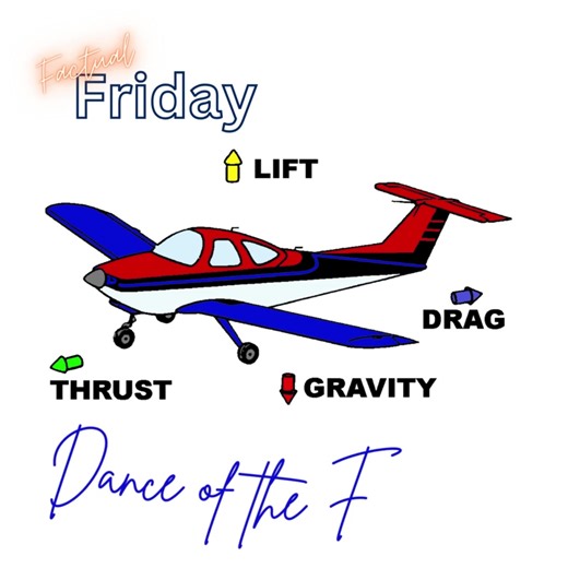 ✈️ Aerodynamic Wonders! Did you know that airplanes dance through the skies in perfect equilibrium? Lift, thrust, weight, and drag – these forces play a delicate ballet during flight. Just like a finely tuned orchestra, they create the magic of aviation! ✨ #FlightFacts #AeroMagic | Avel Flight School, USA | Facebook