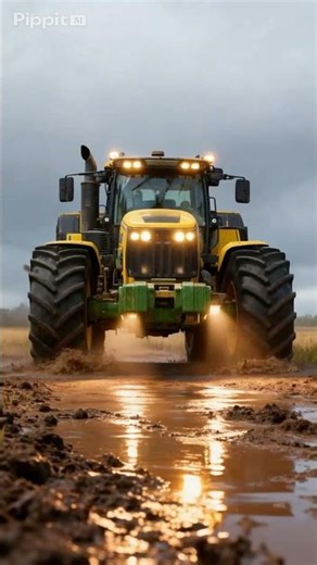 NÃO ACREDITEI NO QUE ESSE TRATOR FEZ NA LAMA! 🚜💥