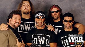 nWo enters through the crowd: WCW Monday Nitro, Oct. 21, 1996
