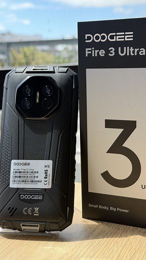 Chico pero con energia para varios dias⚡ DOOGEE Fire 3 Ultra #doogee #fire3ultra #smartphone #tecnologia #gadget #celularesresistentes #bateria #ruggedphone | Celulares Industriales