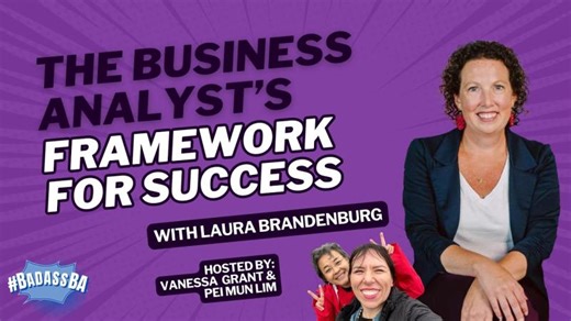#15 The Business Analyst s Framework for Success with Laura Brandenburg | Laura Brandenburg, CBAP