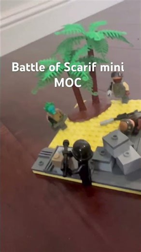 Lego battle of scarif moc #shorts #starwars #battle le