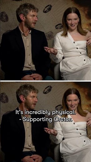 Morfydd Clark loves the Orcs in Rings of Power (and the people who played them!)