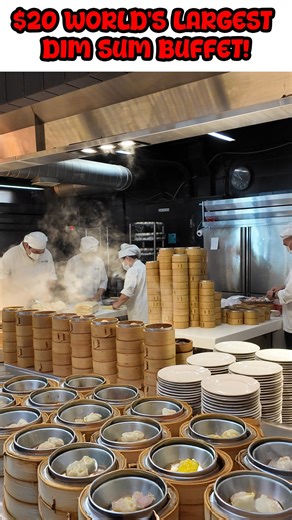Tim Lee on Instagram: "This is the world's largest dim sum buffet. At only $20 you can feast on an array of asian dishes, bbq, unlimited drinks and of course the amazing dim sum. With many dozens of chefs preparing hand made dim sum items, home made desserts, and so many taiwanese favourites, there's something for everyone! #dimsum #buffet #taipei #taipeifood"