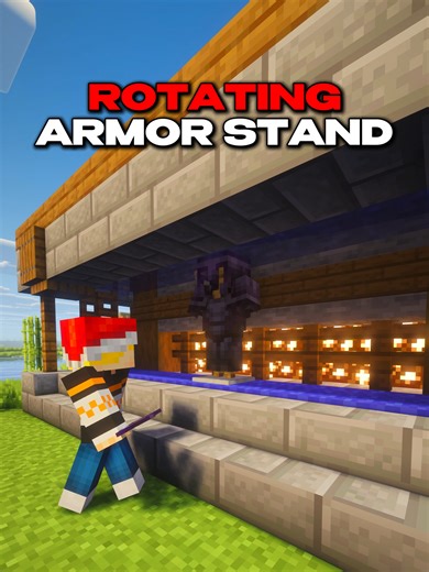 Create a Rotating Armor Stand in Minecraft