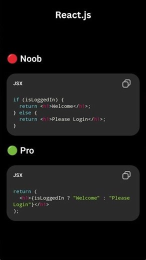 React Rendering Logic in 30 Seconds #coding #programming #react #shorts