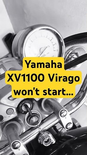 Yamaha Virago XV1100 (1993) starting problem