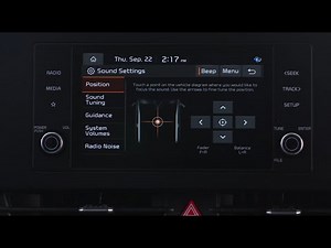 SYSTEM SETUP: Sound, Date and Time Settings