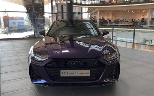 2023 最新奥迪 RS 7 performance (630hp）