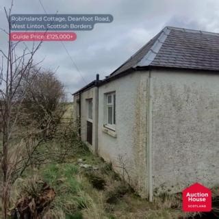 Take a look inside this exciting refurbishment project in the Borders town of West Linton: 📍 Robinsland Cottage, Deanfoot Road, West Linton, Scottish Borders 🏠 3 bedroom bungalow 💰 Guide Price: £125,000 The traditional semi-detached former farmhouse enjoys pleasant countryside surroundings and offers a fantastic opportunity to add value. With over 20% discounted from the Home Report, this is not to be missed! More info below 👇 💻 https://ow.ly/frmz50Re39q | Auction House Scotland