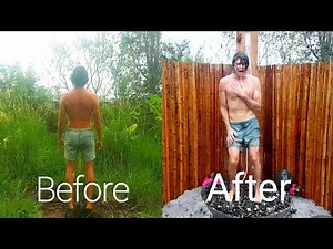 How to Build an Outdoor Shower