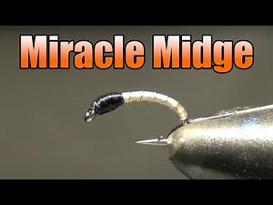 Miracle Midge Larva Fly Tying - Simple & Easy Basic Nymph For Beginner Fly Tying