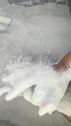 White dusty soft gym chalk reforms 💞 part three cr: Elizabeth #dustygymchalkreforms #trending #softchalkcrushing #satisfyingvideo😄viral #fypシ