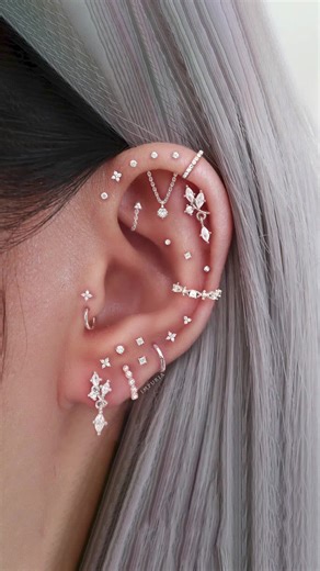 Adorable Multiple Ear Piercing Ideas to Transform Your Look