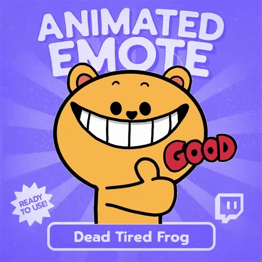 Kawaii Good Job Bear Animated Twitch Emote: Positive Reaction GIF (digital Download 112px/56px/28px) - Etsy