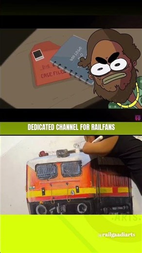 How to Draw an Indian Train: watch full video. link below↓#shorts, indian train drawing