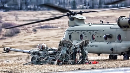 U.S. Army Air Mobile Artillery • Drop & Fire Howitzer