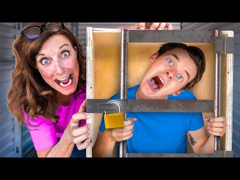 My crazy neighbor trapped me in an unbreakable box! *Can't escape*