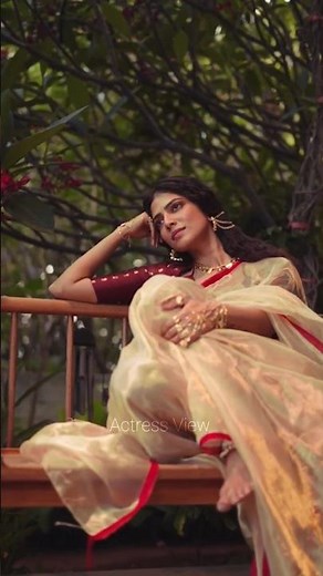 Malavika Mohanan's Ethereal Saree Elegance: A Tapestry of Grace and Regality in Recent Photoshoot