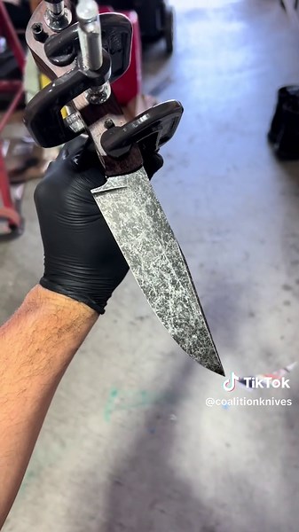 Baja Wash Technique for Knife Making