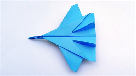 DIY handmade paper fighter plane making ideas - School project ideas with paper plane - Paper art and crafts #fblifestyle #PaperPlane #Origamijet | DIY And Paper Crafts