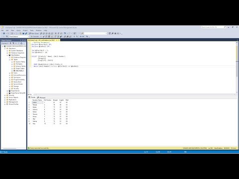 Basic Operations of SQL using SSMS || Microsoft SQL Server Management Studio