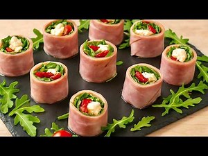 2-Minute Summer Appetizers - Only 4 Ingredients!