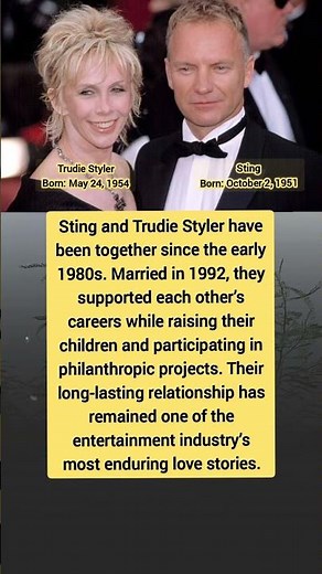 Sting & Trudie Styler: A Love Story That Stood the Test of Time