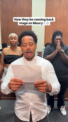 How they use to run backstage on the Maury Show😂😂😂😂😂😂😂 | Rob & Trina