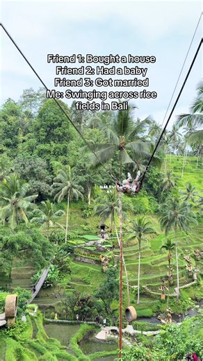 Swinging Across Bali's Stunning Rice Fields