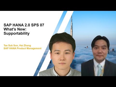 What's New in SAP HANA 2.0 SPS 07: Supportability (VS Plugin & SQL Analyzer)