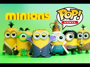 MINIONS Funko POP! full collection toy review - TTC