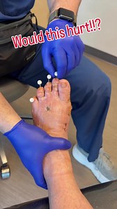 Foot Surgery: Doctor Uses Needle