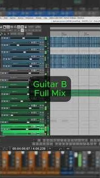 Сравнение гитарного звука #звукорежиссер #мастеринг #гитара #сведение