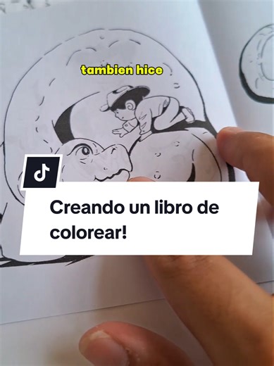 Dibujo de Fiesta Infantil de Dinosaurios