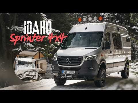IDAHO 4x4 SPRINTER | USA Inspired Camper Conversion For Two People | Czech Republic Delivery