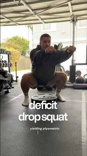 Deficit Drop Squat | Deep Tier Yielding Plyometric