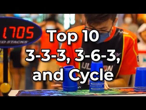 Top 10 3-3-3, 3-6-3, and Cycle in the World