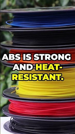 ABS 3D Printing Filament Explained in 15! #3dprinter #3dprinting