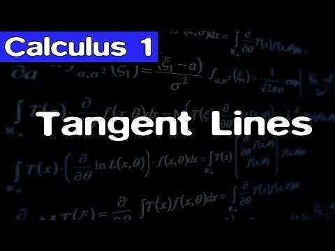 [Calculus] Tangent Lines