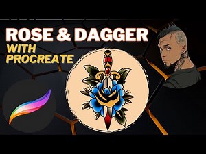 How To Draw A Traditional Tattoo - Creating American Traditional Tattoo Designs On Procreate
