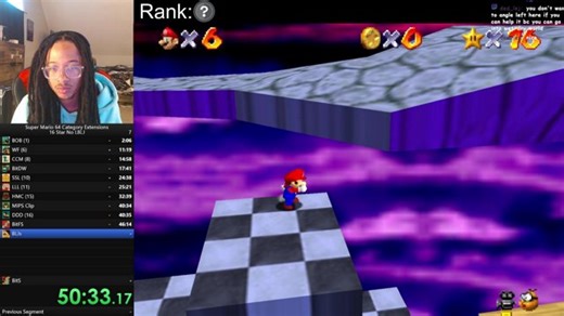 First Time Speedruning M64