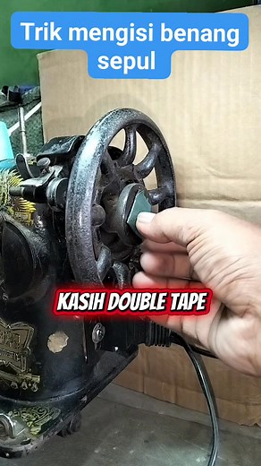 Trik mengisi benang spul #tips #edukasi #tutorial #sewing #fyp | Muhammad Tohir