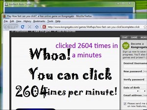 How Fast Can You Clicker