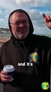 This seaside cafe looked like paradise... until the weather had other plans! 🤯 See the £10.50 br...