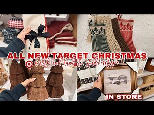 2025 NEW TARGET CHRISTMAS DECOR / HEARTH AND HAND CHRISTMAS COLLECTION / CHRISTMAS DECOR SHOPPING