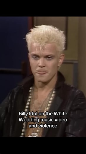 Billy Idol White Wedding Music Video Analysis
